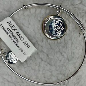 Alex & Ani sun & moon charm bracelet - NEW
